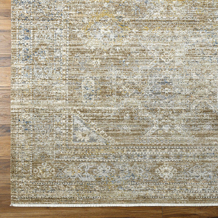 Matar Traditional Brown Machine Washable Area Rug - The Rug Decor