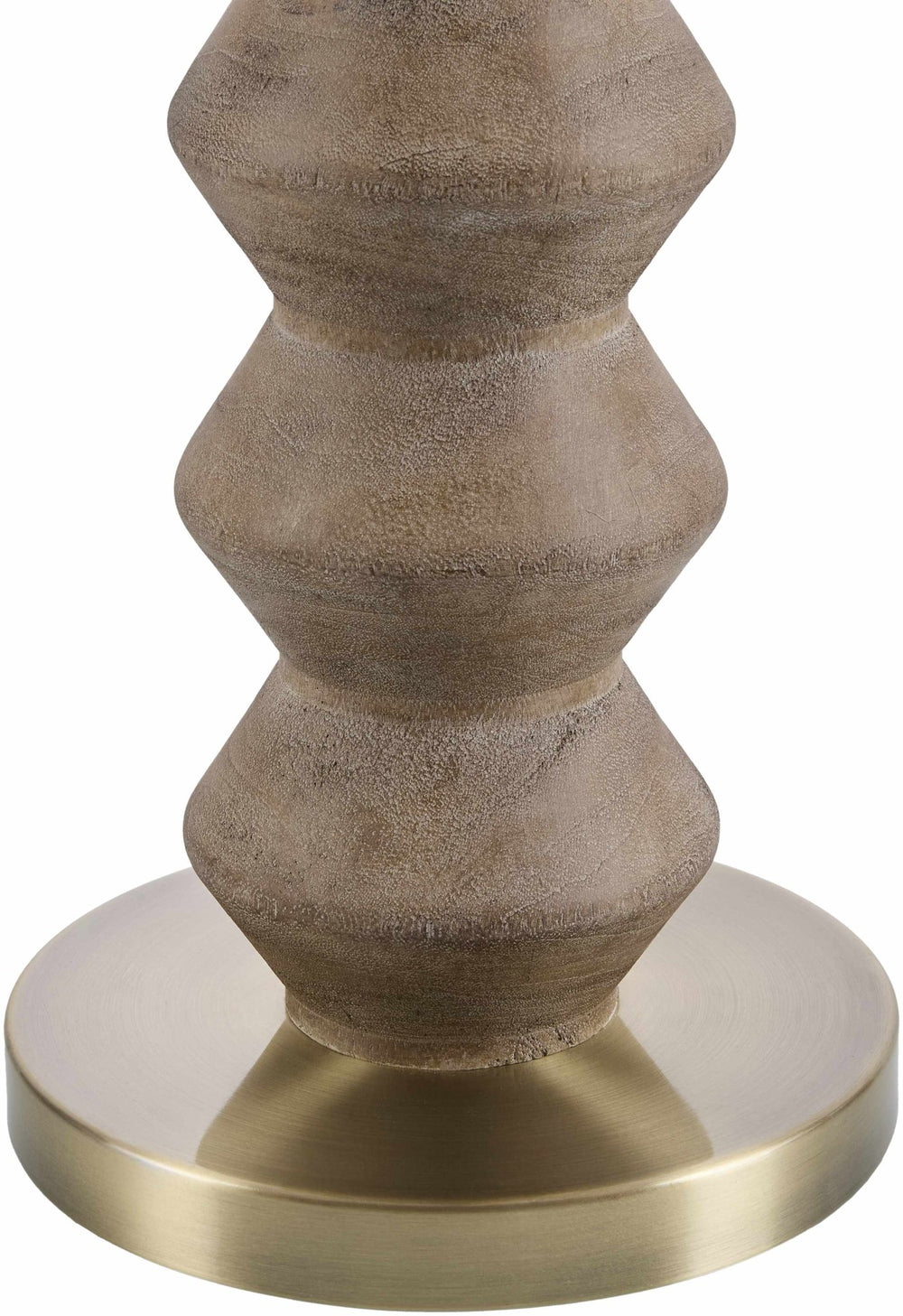 Matozinhos Modern Style Taupe Linen Floor Lamp - The Rug Decor