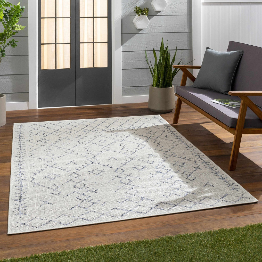 Maunawili Contemporary Geometrical Gray Rug - The Rug Decor