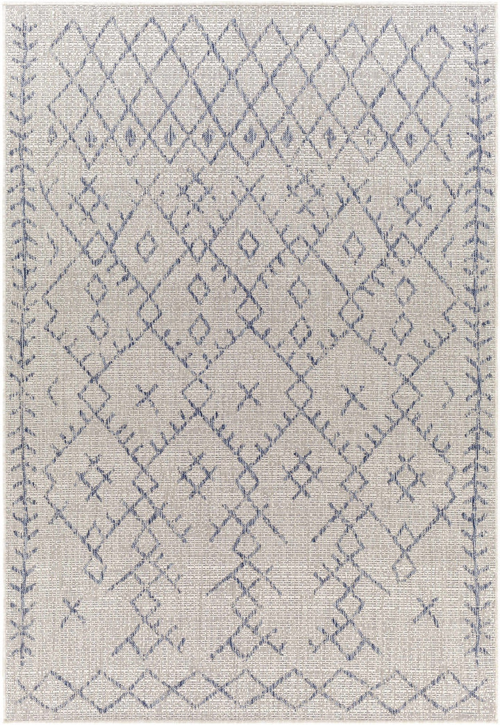 Maunawili Contemporary Geometrical Gray Rug - The Rug Decor