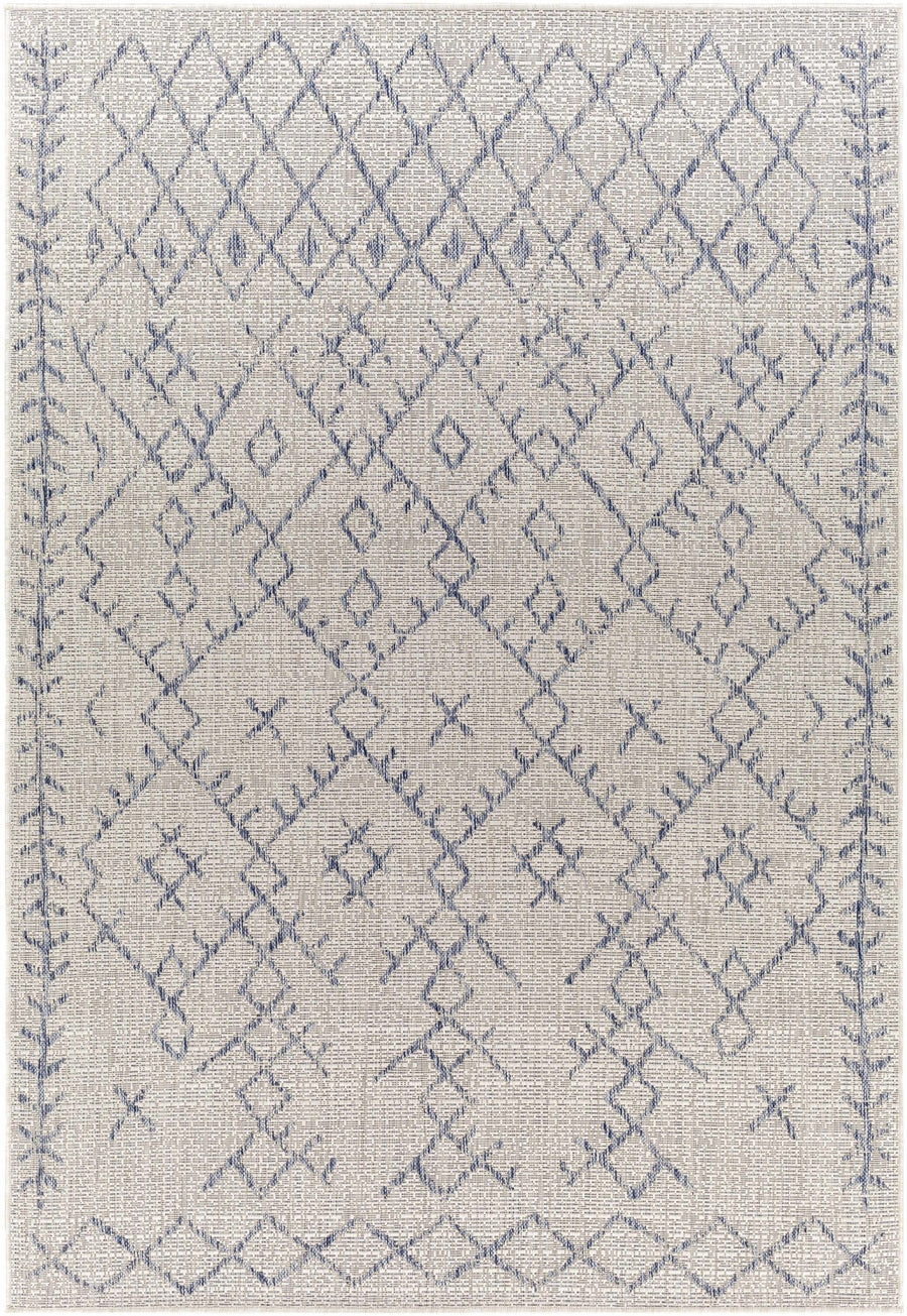 Maunawili Contemporary Geometrical Gray Rug - The Rug Decor