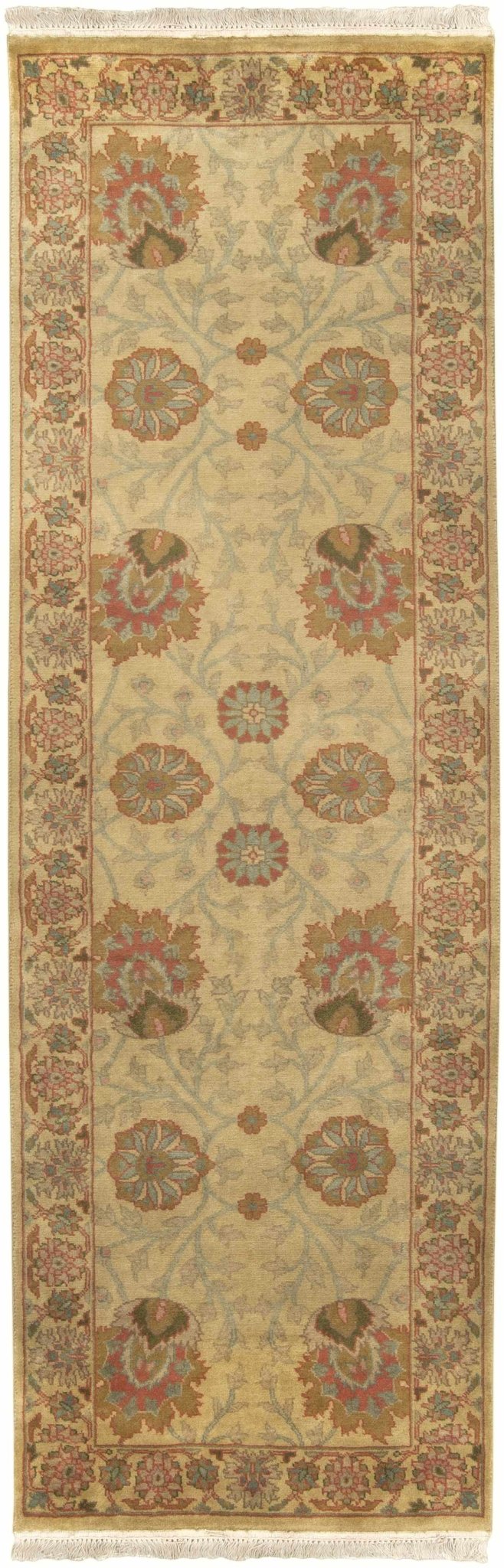 Maurice Beige Traditional Style Hand Knotted Area Rug - The Rug Decor