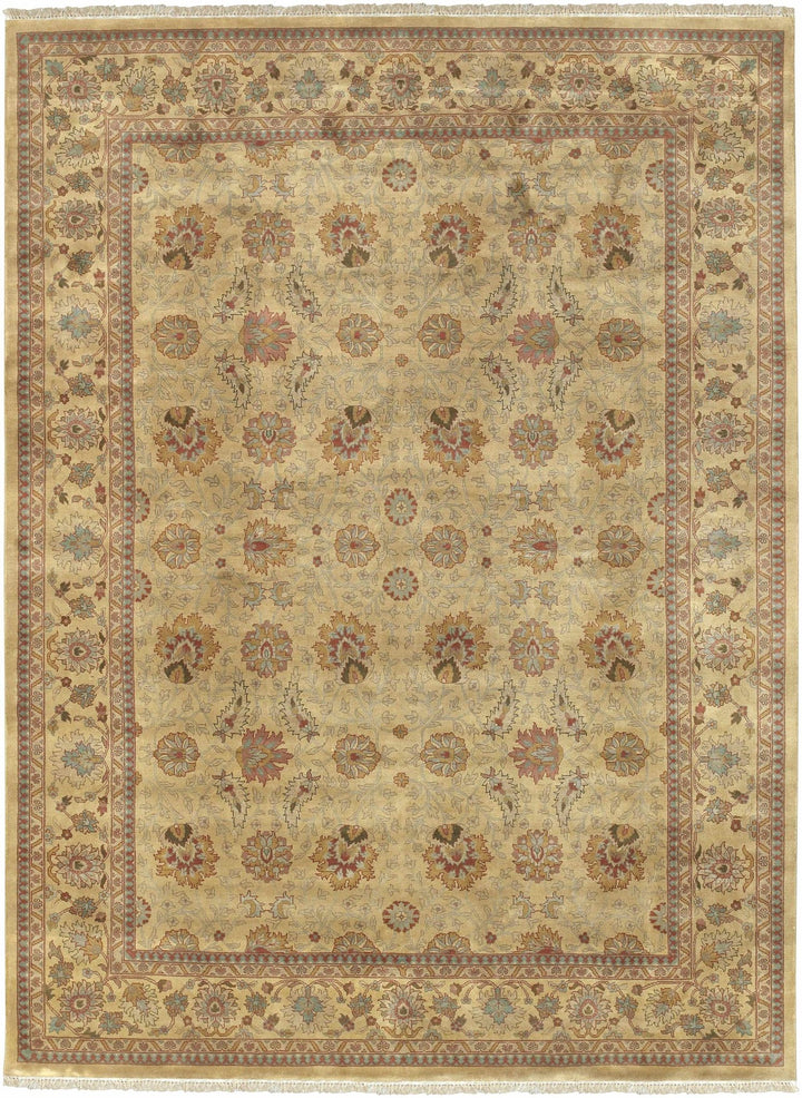 Maurice Beige Traditional Style Hand Knotted Area Rug - The Rug Decor