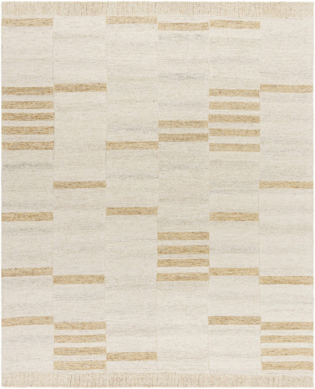 Max Modern Abstract Beige Hand Tufted Wool Area Rug - The Rug Decor
