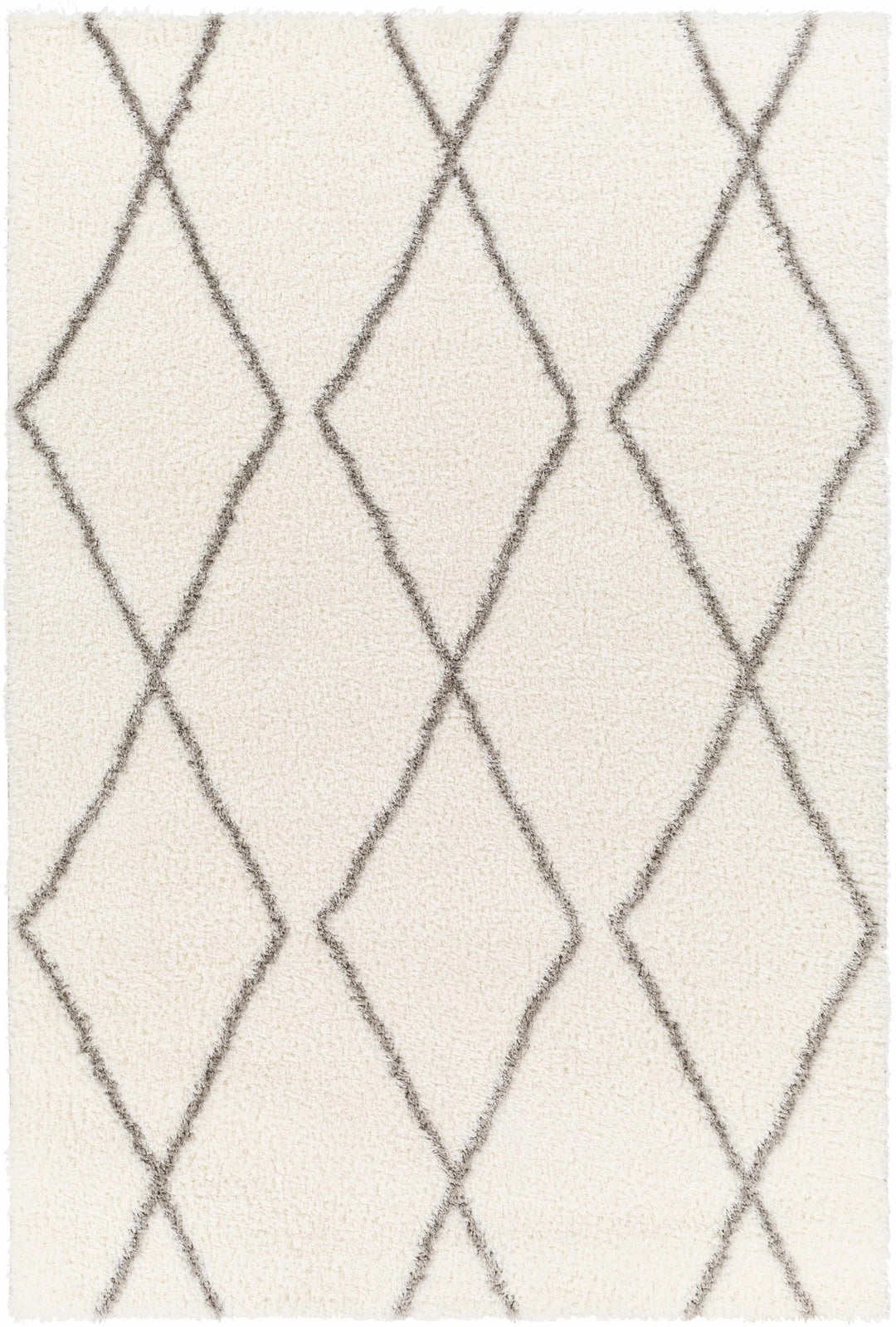 Maximiliano Ivory And Gray Contemporary Style Area Rug - The Rug Decor
