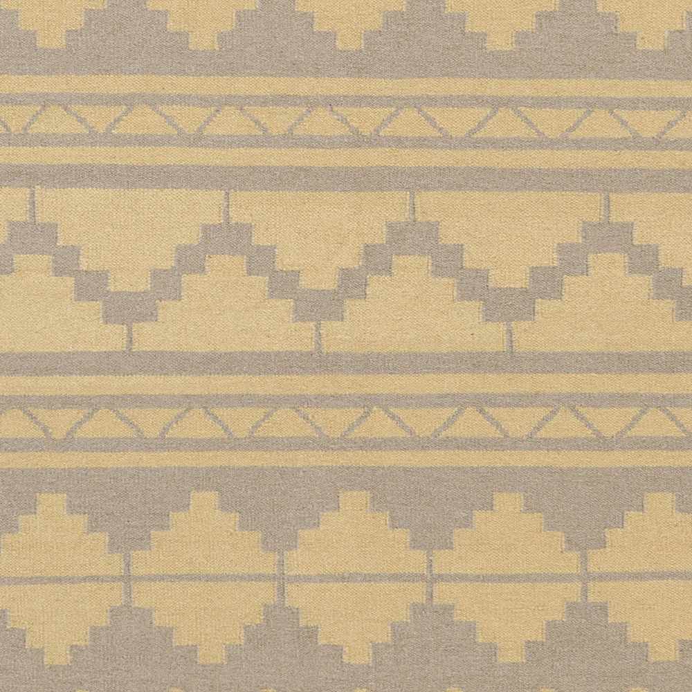 Mazon Modern Geometrical Design Beige And Gray Area Rug - The Rug Decor