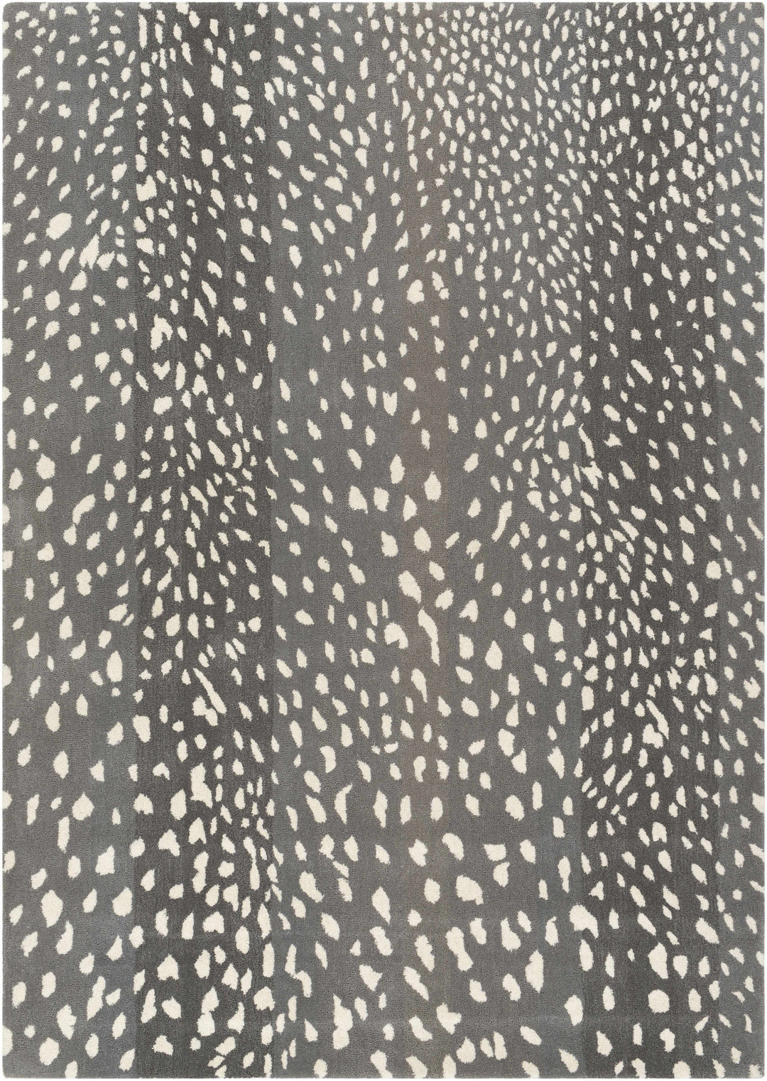 Amberley Gray And Ivory Modern Style Hand Tufted Area Rug