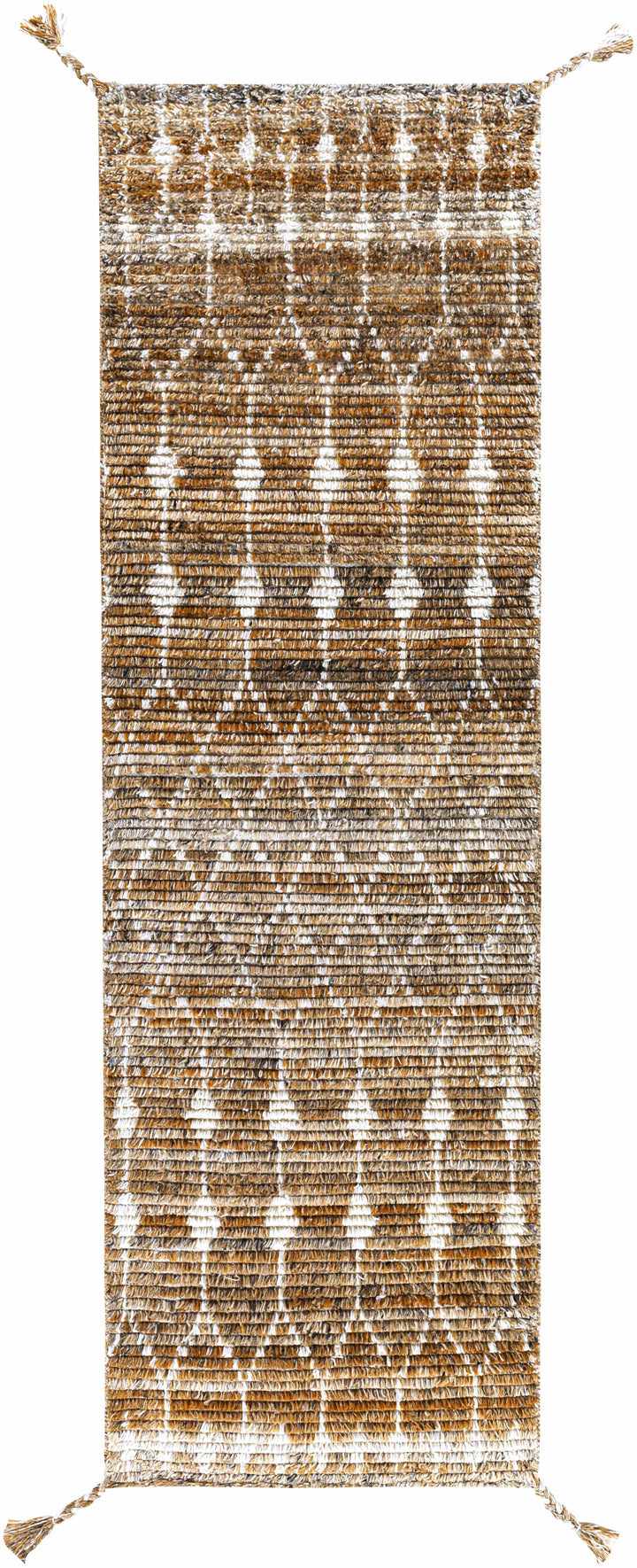 Mccombs Modern Geometric Brown & Ivory Area Rug