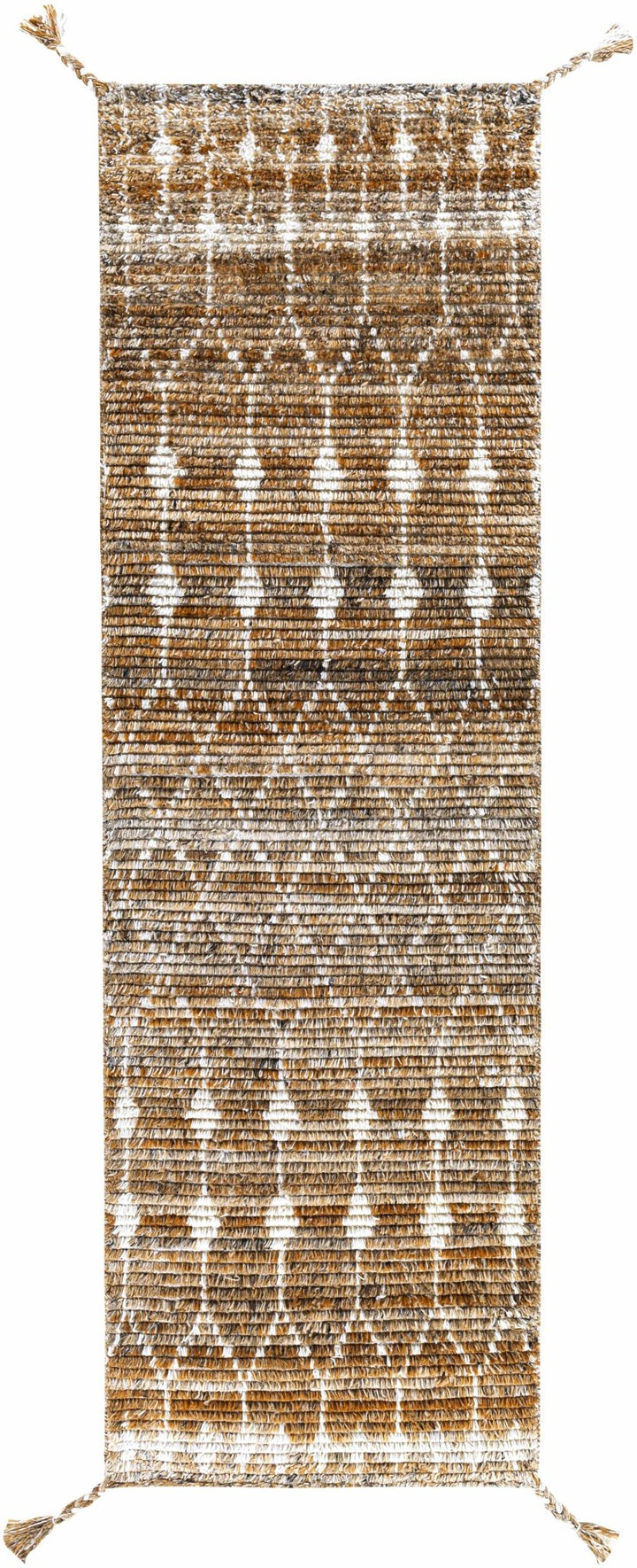 Mccombs Modern Geometric Brown & Ivory Area Rug - The Rug Decor