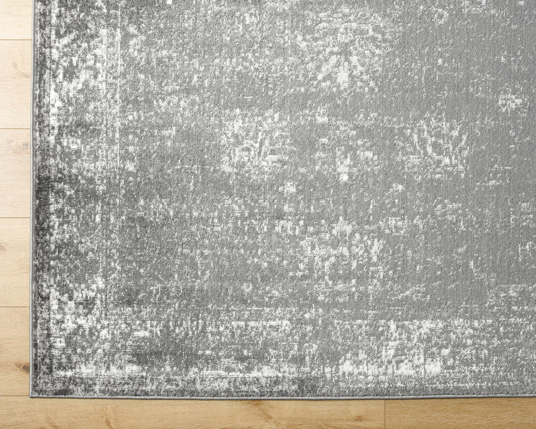 Michi Modern Abstract Design Charcoal And Grey Area Rug