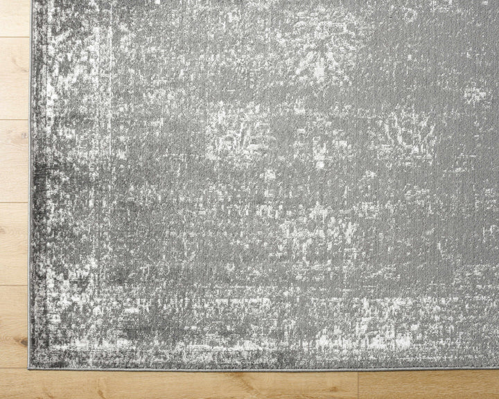 Michi Modern Abstract Design Charcoal And Grey Area Rug