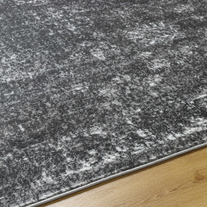 Michi Modern Abstract Design Charcoal And Grey Area Rug