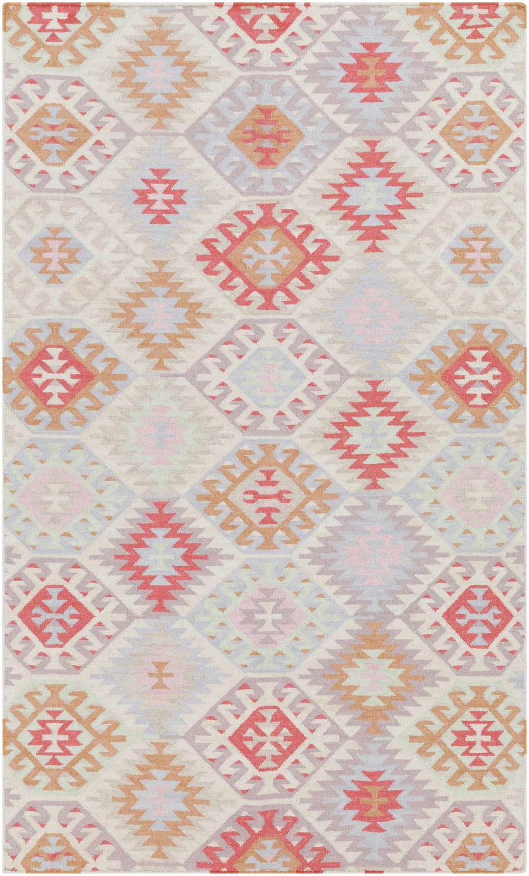 Meika Contemporary Kilim Gray And Ivory Area Rug - The Rug Decor