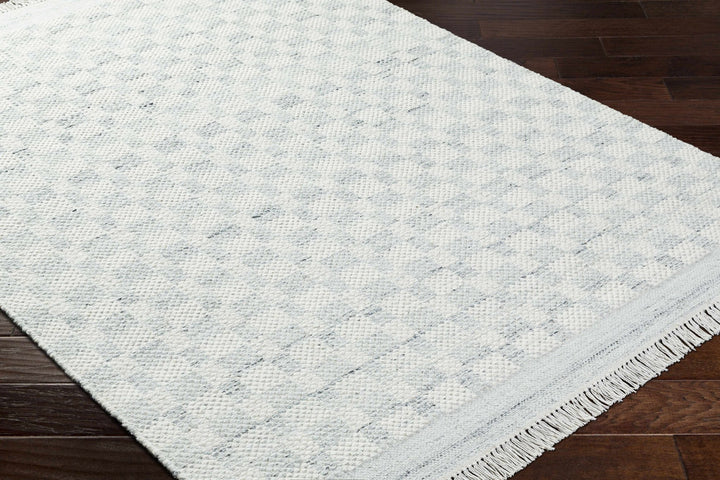 Meira Light Slate Style Hand Woven Wool Rug - The Rug Decor