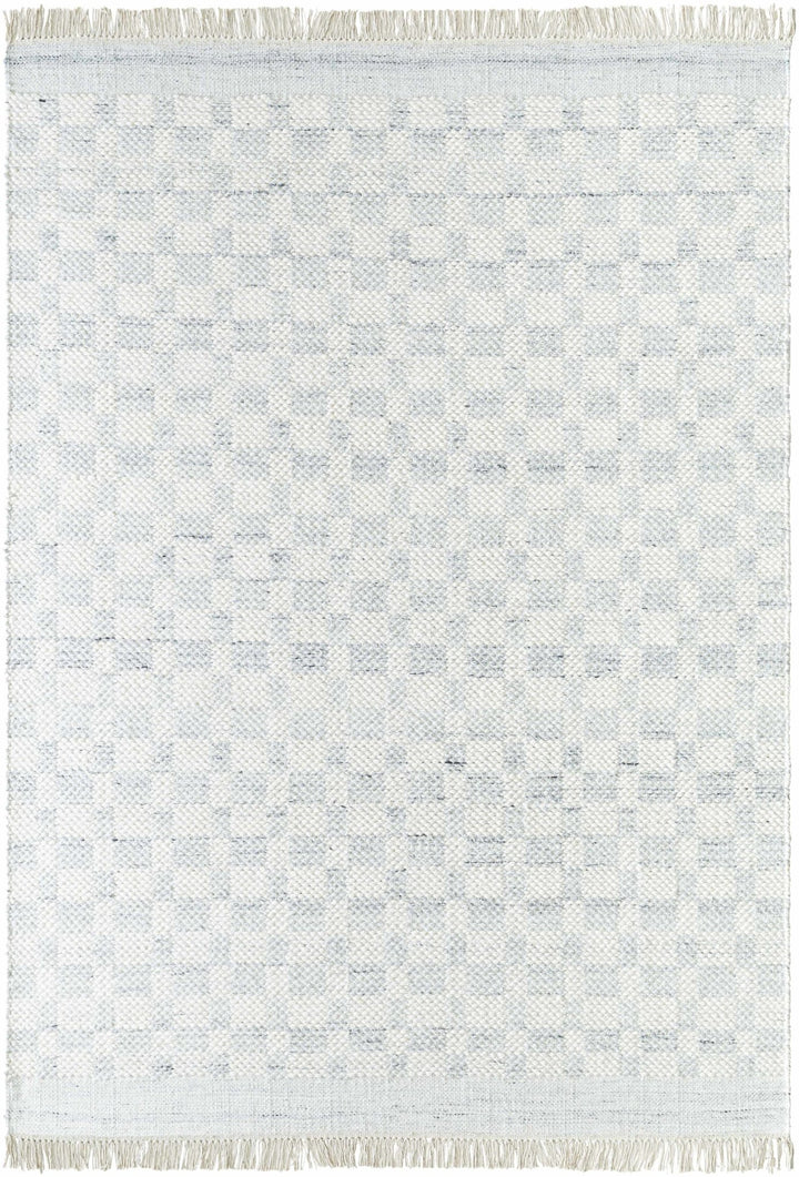 Meira Light Slate Style Hand Woven Wool Rug - The Rug Decor