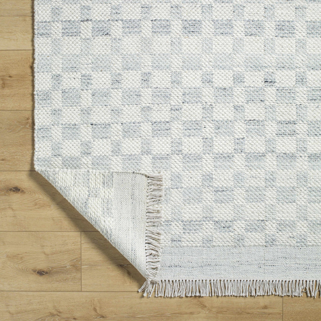 Meira Light Slate Style Hand Woven Wool Rug - The Rug Decor