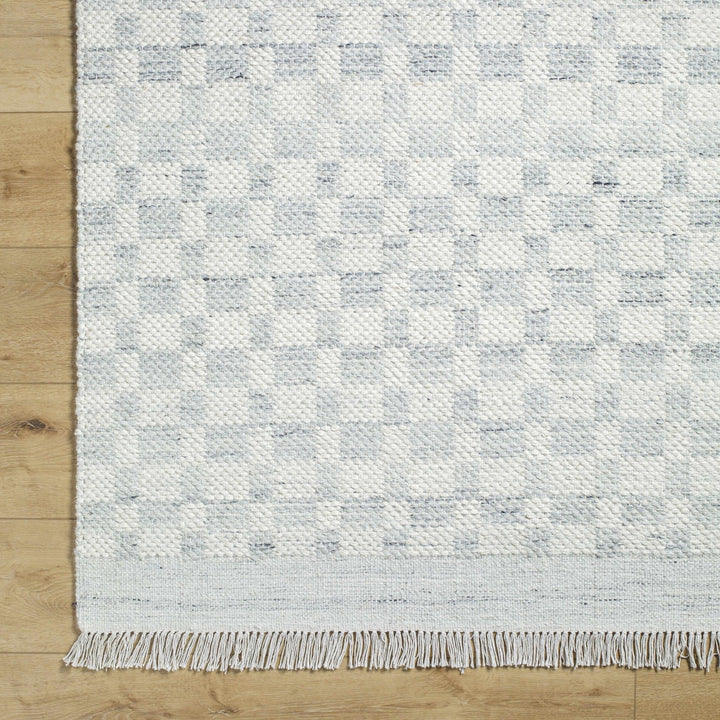 Meira Light Slate Style Hand Woven Wool Rug - The Rug Decor