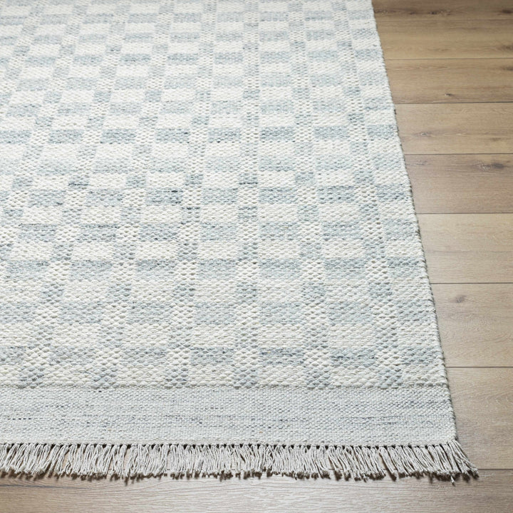 Meira Light Slate Style Hand Woven Wool Rug - The Rug Decor