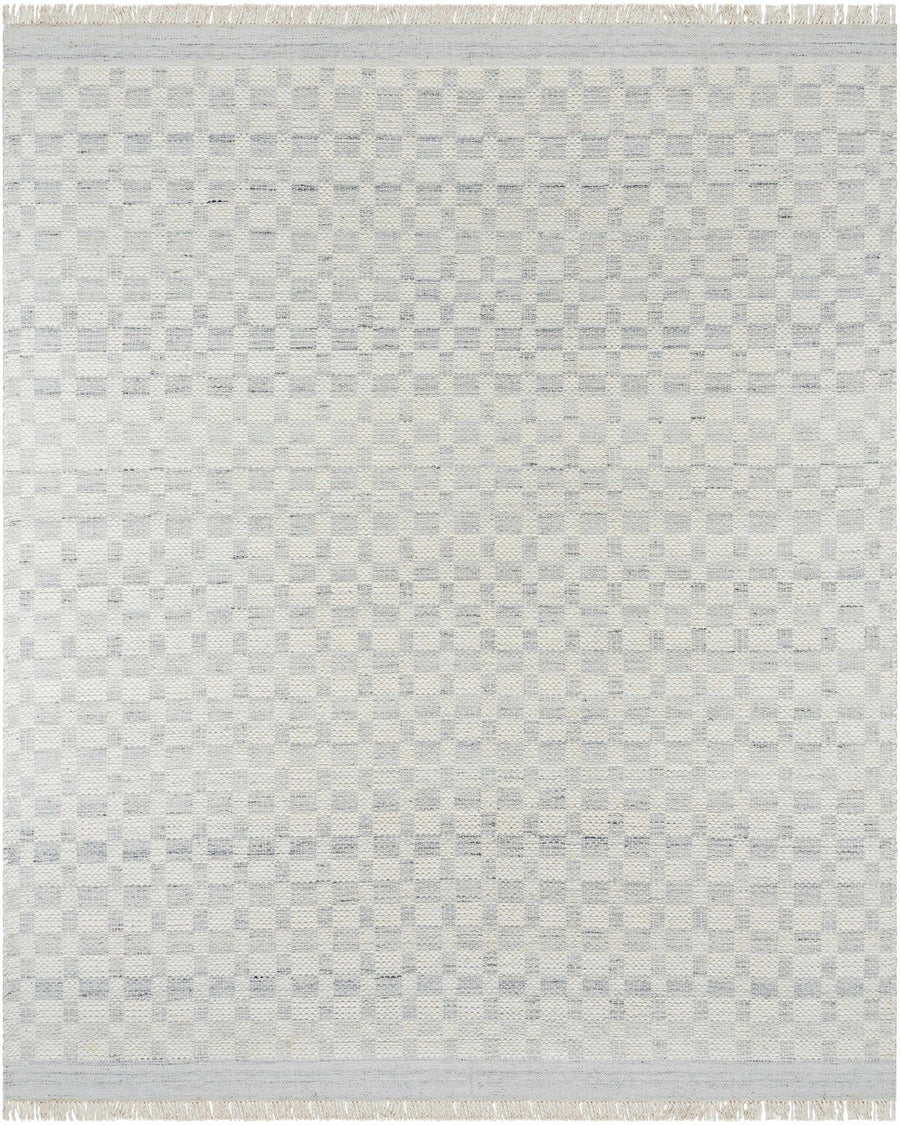 Meira Light Slate Style Hand Woven Wool Rug - The Rug Decor