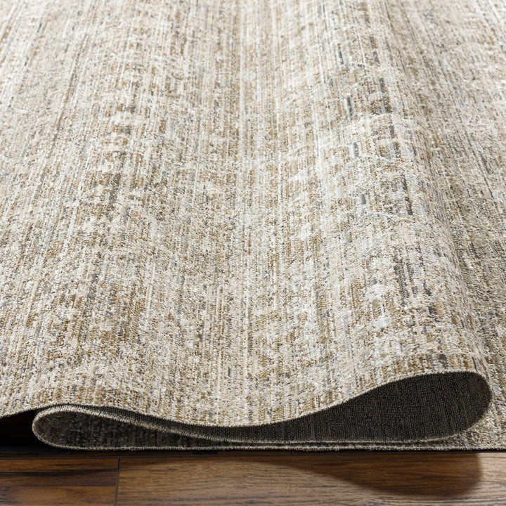 Mekhi Traditional Style Brown Machine Washable Area Rug - The Rug Decor