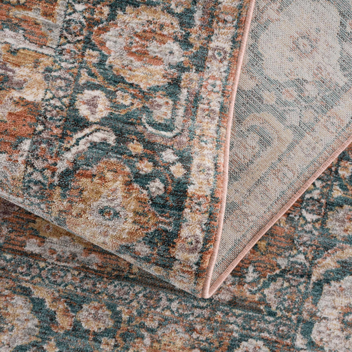 Mele Traditional Style Brown And Gray Area Rug - The Rug Decor