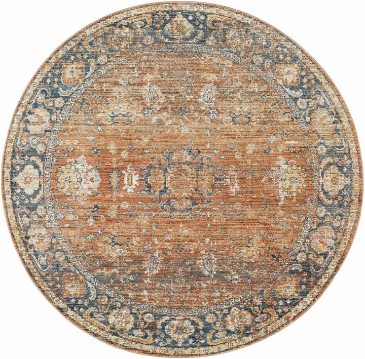 Mele Traditional Style Brown And Gray Area Rug - The Rug Decor