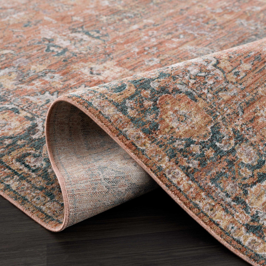 Mele Traditional Style Brown And Gray Area Rug - The Rug Decor