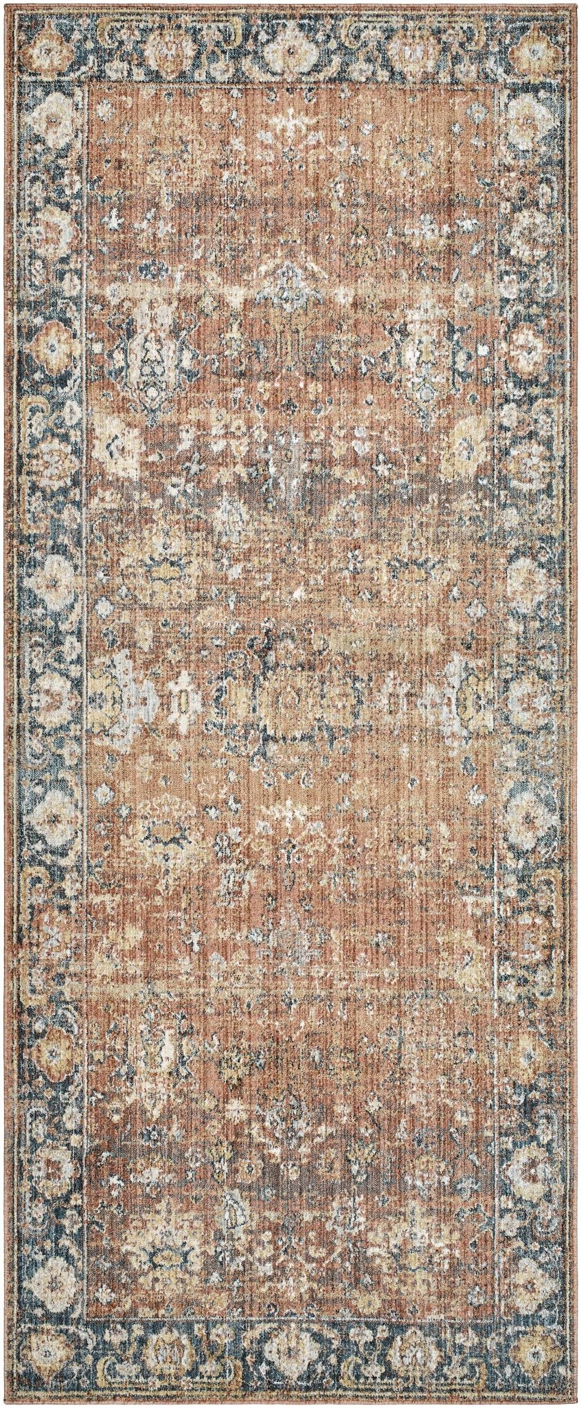 Mele Traditional Style Brown And Gray Area Rug - The Rug Decor