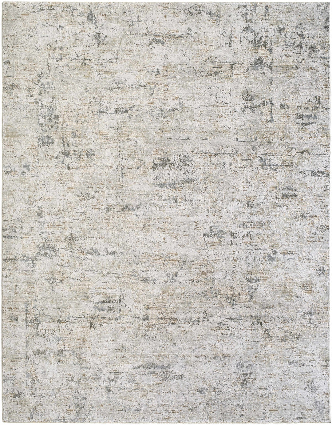 Meral Modern Abstract Design Beige And Gray Area Rug - The Rug Decor