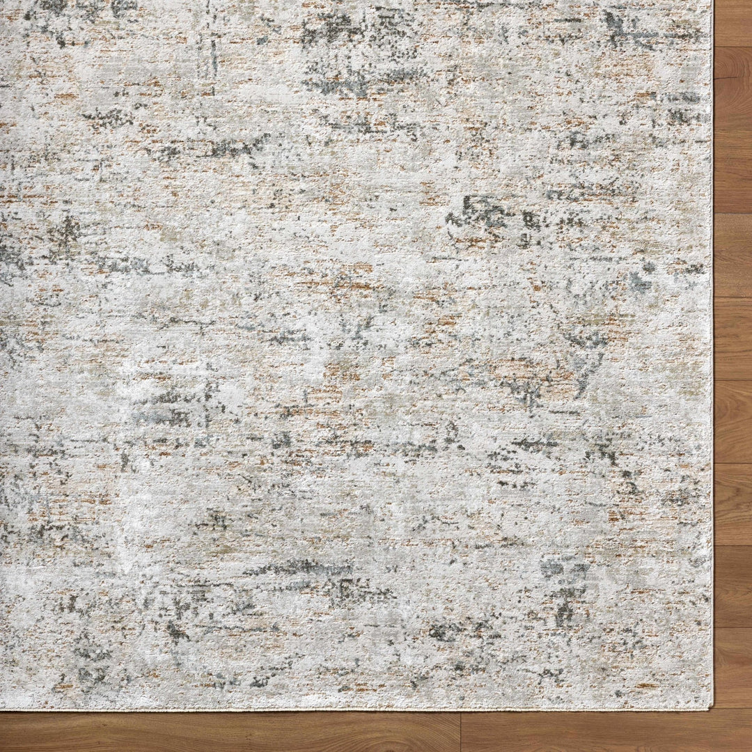 Meral Modern Abstract Design Beige And Gray Area Rug - The Rug Decor