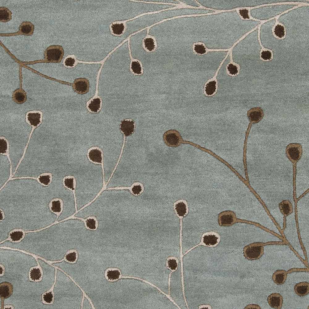 Merkel Traditional Style Brown And Ivory Hand Tufted Wool Rug - The Rug Decor