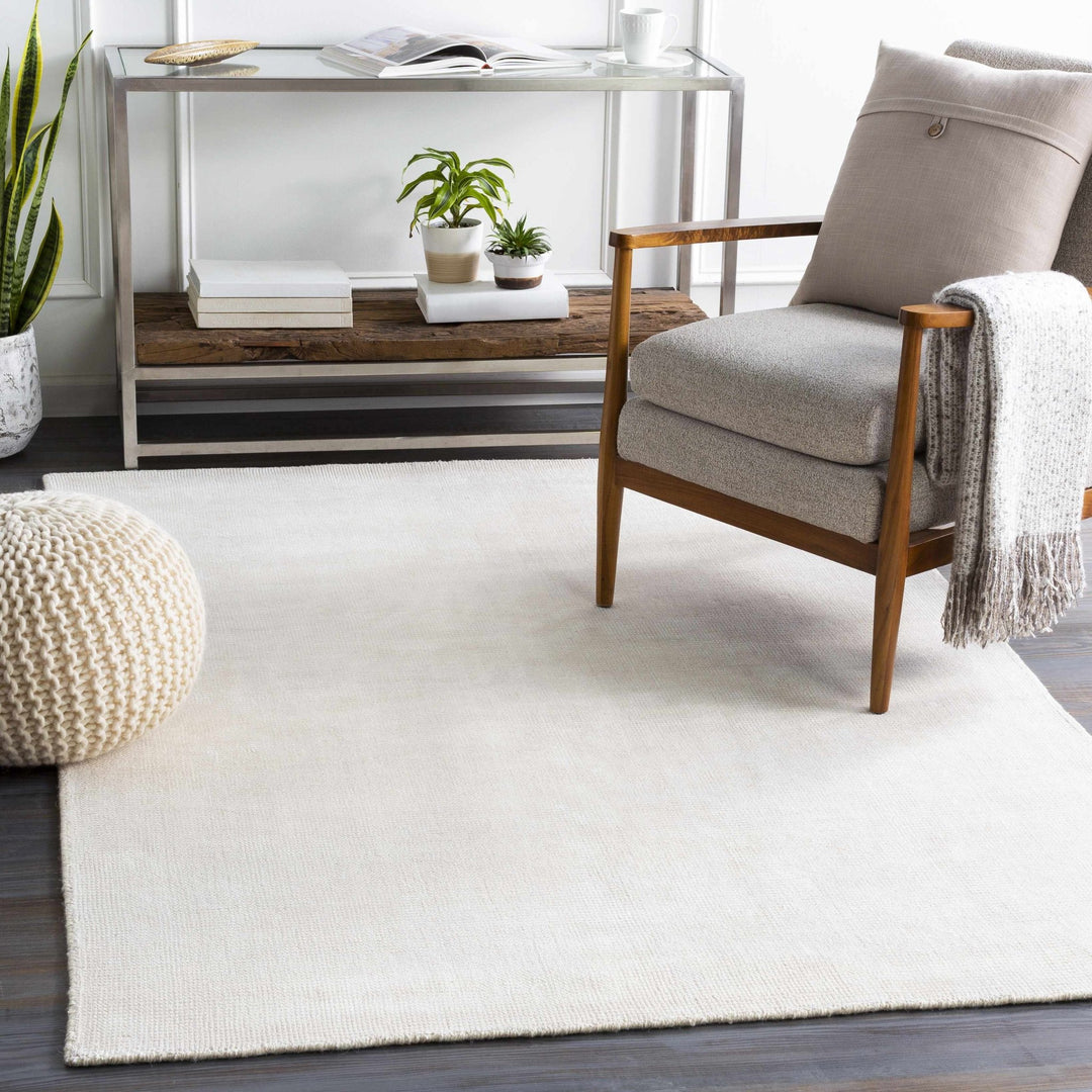 Merritt Modern Style Ivory Hand Loom Area Rug - The Rug Decor