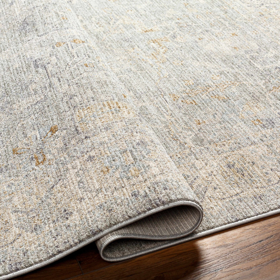 Merv Traditional Style Beige And Gray Area Rug - The Rug Decor