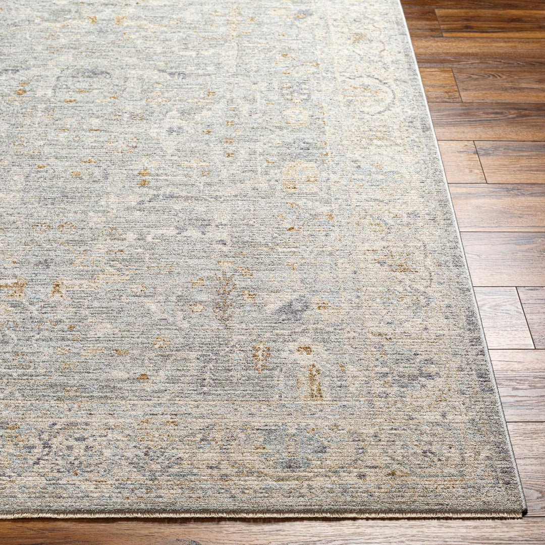 Merv Traditional Style Beige And Gray Area Rug - The Rug Decor