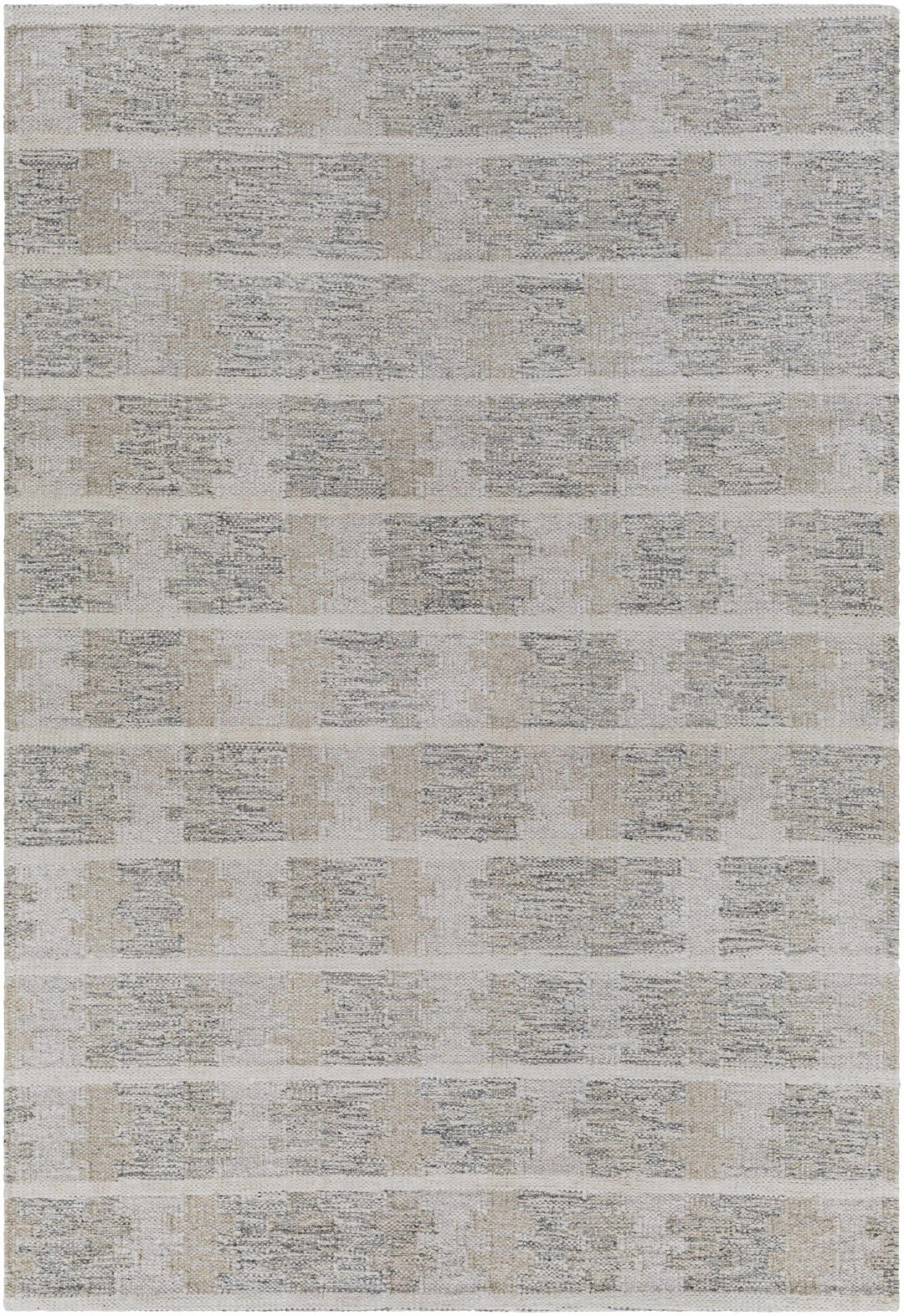 Metcalf Modern Stripes Design Gray Hand Woven Area Rug - The Rug Decor