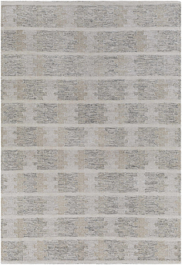 Metcalf Modern Stripes Design Gray Hand Woven Area Rug - The Rug Decor