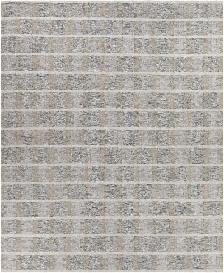 Metcalf Modern Stripes Design Gray Hand Woven Area Rug - The Rug Decor
