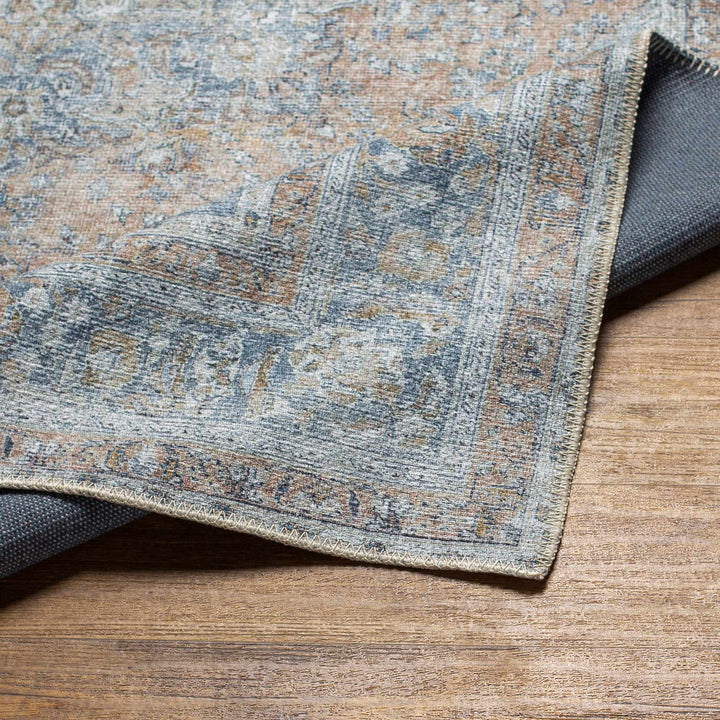 Mianay Transitional Gray And Beige Washable Rug - The Rug Decor