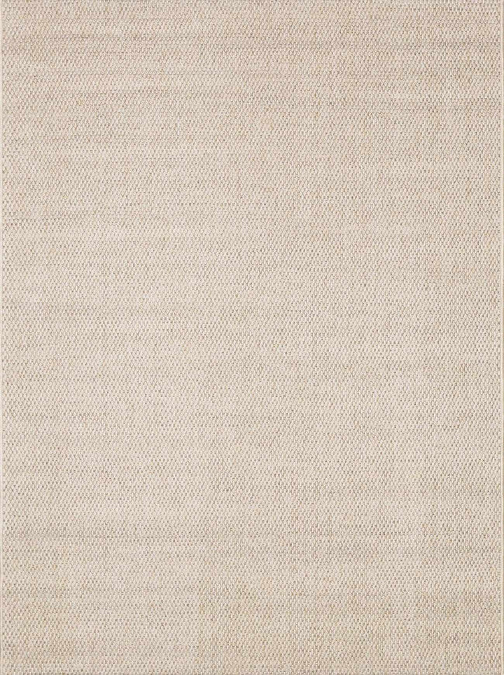 Midha Modern Solid Beige Machine Woven Rug - The Rug Decor