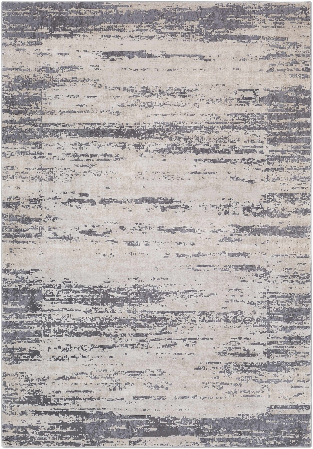 Mikana Beige And Gray Modern Abstract Design Area Rug - The Rug Decor