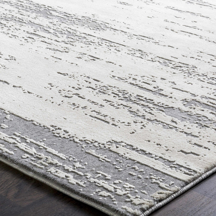 Mikana Beige And Gray Modern Abstract Design Area Rug - The Rug Decor