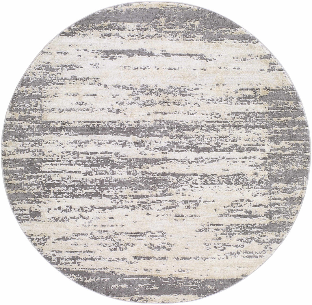 Mikana Beige And Gray Modern Abstract Design Area Rug - The Rug Decor