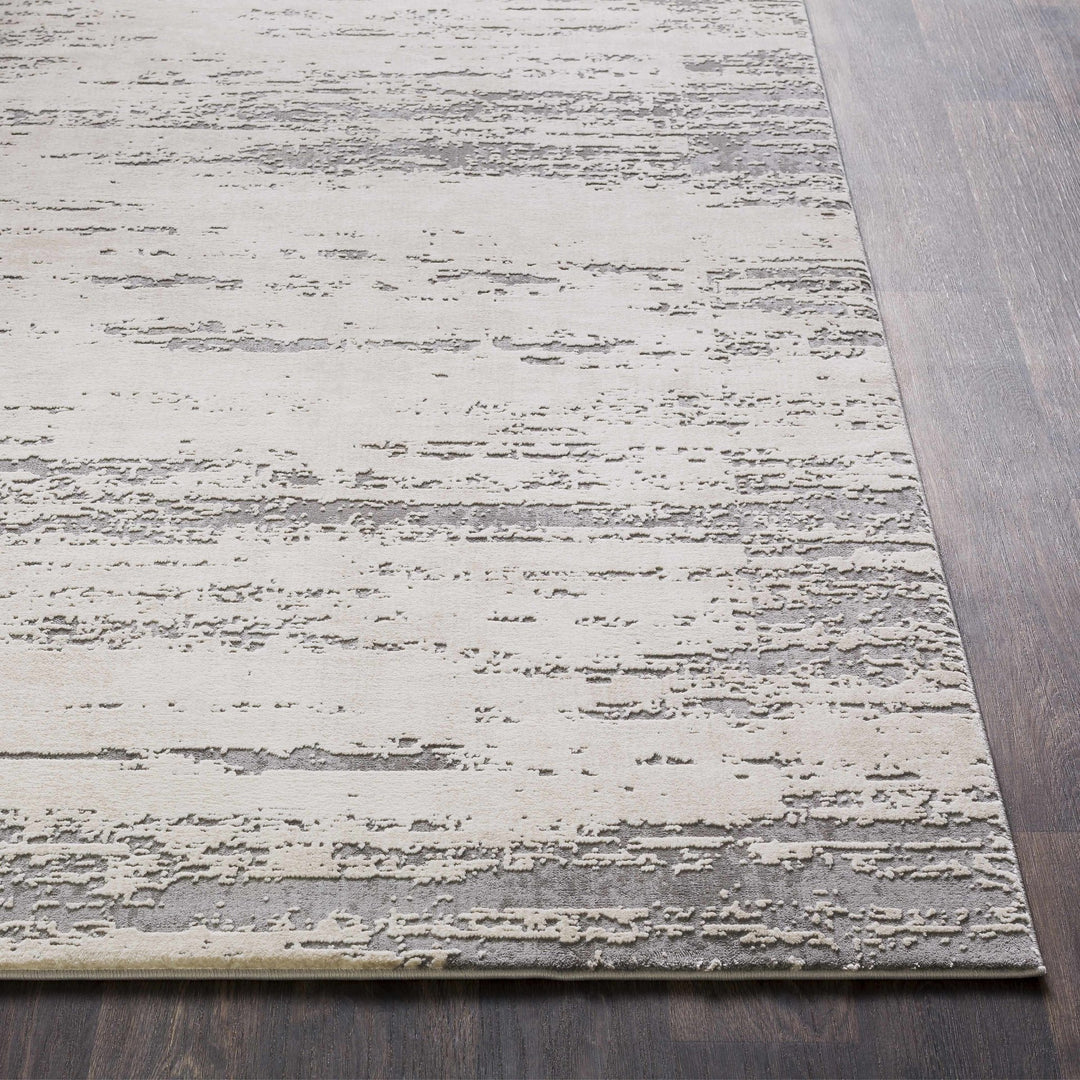 Mikana Beige And Gray Modern Abstract Design Area Rug - The Rug Decor