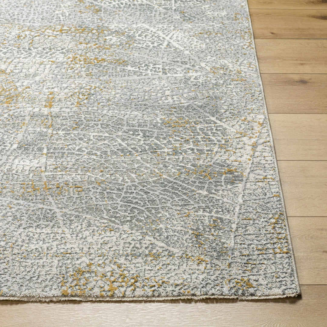 Mila Contemporary Abstract Design Gray Rug - The Rug Decor