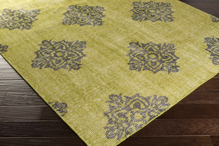 Milbank Modern Charcoal And Olive Hand Knotted Wool Area Rug - The Rug Decor