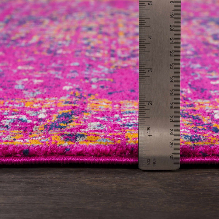 Milliken Traditional Style Purple And Blue Area Rug - The Rug Decor