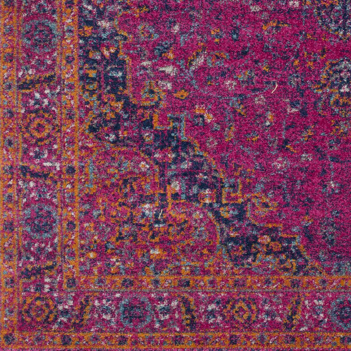Milliken Traditional Style Purple And Blue Area Rug - The Rug Decor