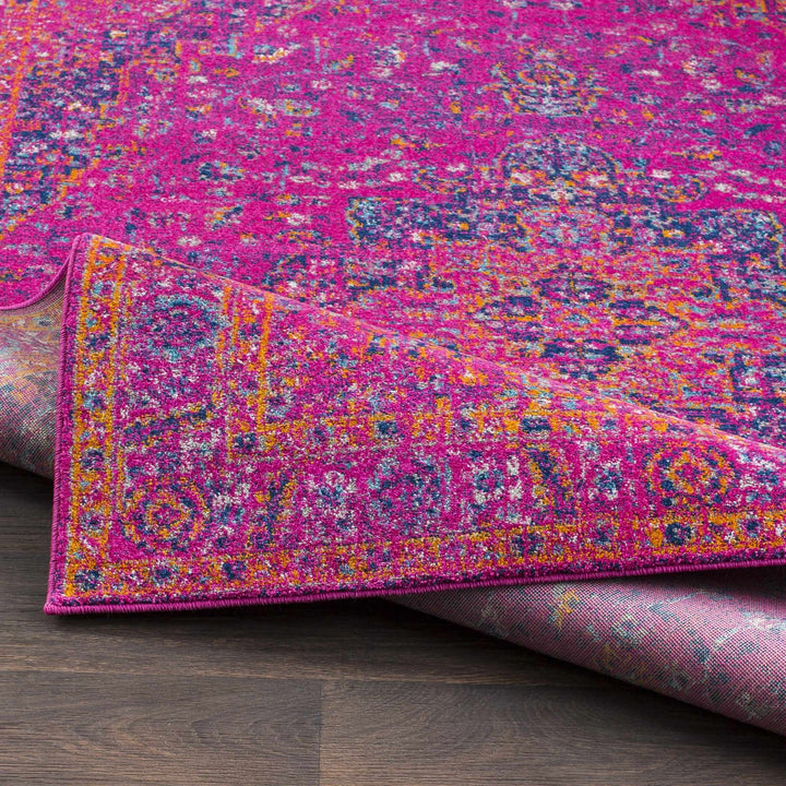 Milliken Traditional Style Purple And Blue Area Rug - The Rug Decor