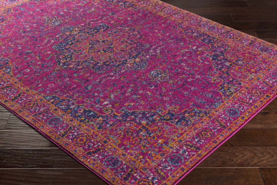 Milliken Traditional Style Purple And Blue Area Rug - The Rug Decor