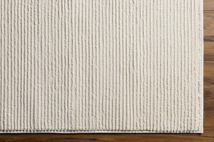 Mimi Beige Modern Solid Design Washable Rug - The Rug Decor